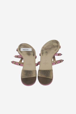 Valentino Rockstud Sandals sz 39 - Designer sandals at The Find Luxury Resale - Vancouver, Canada