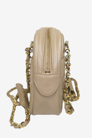 Chanel Quilted Camera Bag