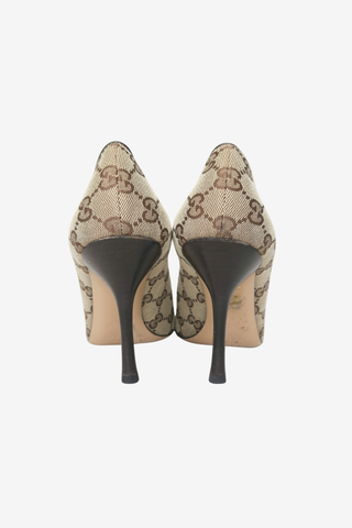 Gucci GG Canvas Espadrilles Sz 36.5 - Designer shoes at The Find Luxury Resale - Vancouver, Canada
