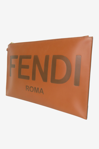 Fendi Leather Clutch - Designer Handbags at The Find Luxury Resale - Vancouver, Canada