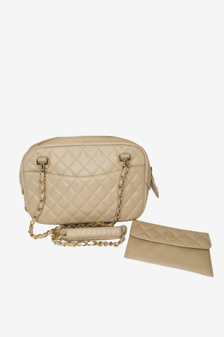 Chanel Quilted Camera Bag
