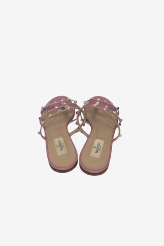 Valentino Rockstud Sandals sz 39 - Designer sandals at The Find Luxury Resale - Vancouver, Canada