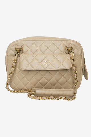 Chanel Quilted Camera Bag