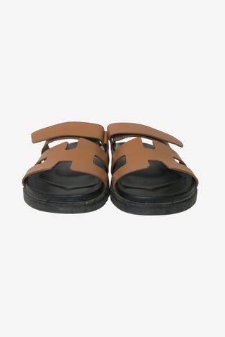 Hermès Chypre Slides sz 37 - Designer Flats at The Find Luxury Resale - Vancouver, Canada
