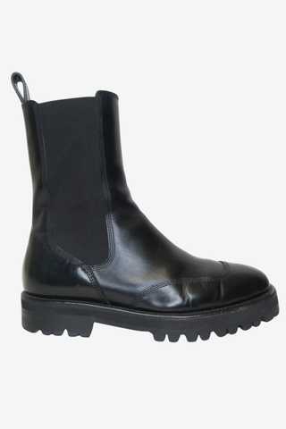 Dries Van Noten Leather Chelsea Boots sz 36
