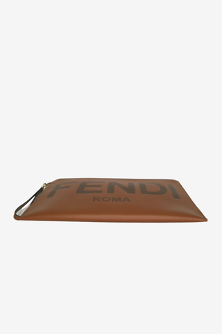 Fendi Leather Clutch - Designer Handbags at The Find Luxury Resale - Vancouver, Canada