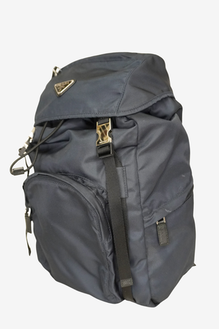 Prada Re-Nylon and Saffiano leather backpack