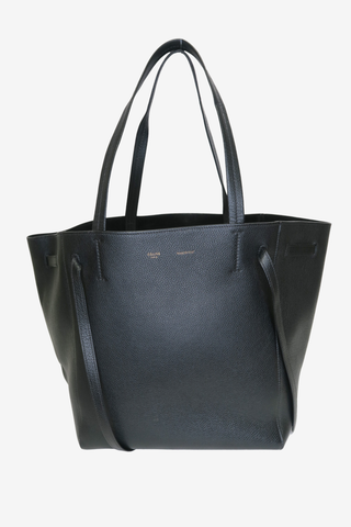 Celine Leather Cabas Phantom Tote - Designer handbag at The Find Luxury Resale - Vancouver, Canada