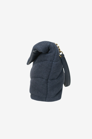 Saint Laurent Canvas Toy Monogram Puffer Bag - Designer handbags at The Find Luxury Resale - Vancouver, Canada