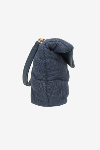 Saint Laurent Canvas Toy Monogram Puffer Bag - Designer handbags at The Find Luxury Resale - Vancouver, Canada
