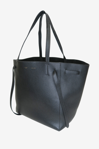 Celine Leather Cabas Phantom Tote - Designer handbag at The Find Luxury Resale - Vancouver, Canada