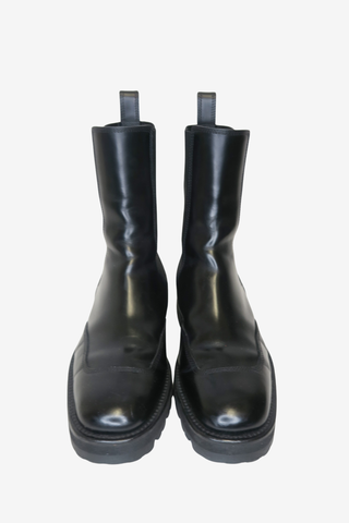 Dries Van Noten Leather Chelsea Boots sz 36