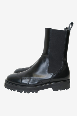 Dries Van Noten Leather Chelsea Boots sz 36