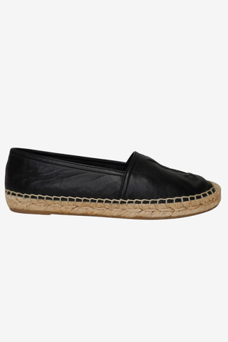 Saint Laurent Leather Espadrilles sz 35