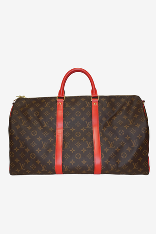 Louis Vuitton LV Monogram Colormania Keepall Bandouliere 50 - Designer handbags at The Find Luxury Resale - Vancouver, Canada
