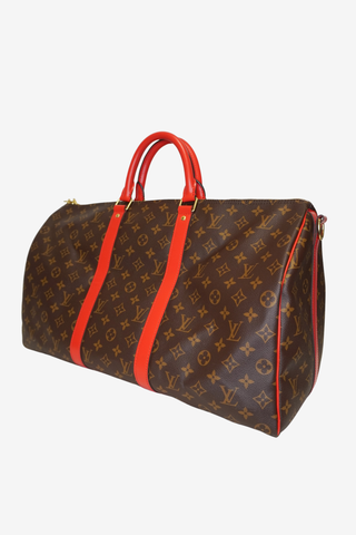 Louis Vuitton LV Monogram Colormania Keepall Bandouliere 50 - Designer handbags at The Find Luxury Resale - Vancouver, Canada