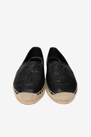 Saint Laurent Leather Espadrilles sz 35