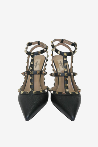 Valentino Rockstud Pumps Black sz 38 - Designer heels at The Find Luxury Resale - Vancouver, Canada