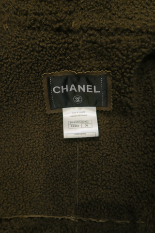 Chanel Shearling Fur Coat sz 38 - Designer Coat at The Find Luxury Resale - Vancouver, Canada