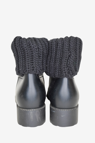 Moncler Rain Boots sz 41 - Designer boots at The Find Luxury Resale - Vancouver, Canada