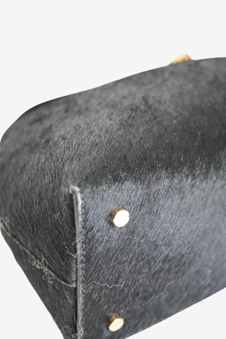 Toteme T-Lock Pony Hair Clutch