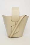 Carolina Santo Domingo Leather Amphora Shoulder Bag