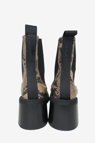 Ganni Printed Boots sz 37 - Designer at The Find Luxury Resale - Vancouver, Canada