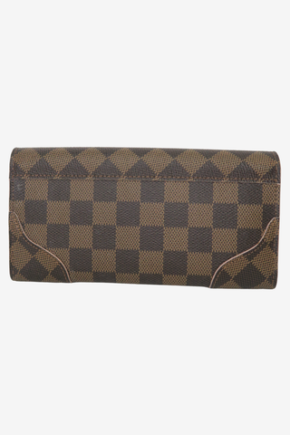 Louis Vuitton Damier Ebene Pattern Coated Canvas Caïssa Wallet - Designer Handbags at The Find Luxury Resale - Vancouver, Canada