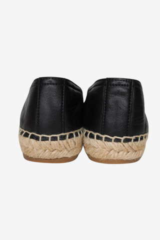 Saint Laurent Leather Espadrilles sz 35