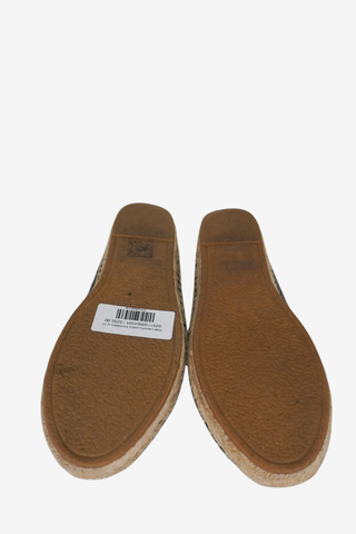 Saint Laurent Leather Espadrilles sz 35