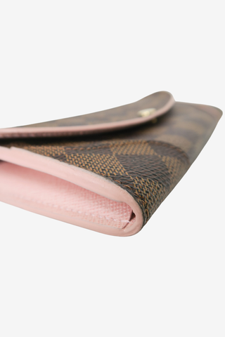 Louis Vuitton Damier Ebene Pattern Coated Canvas Caïssa Wallet - Designer Handbags at The Find Luxury Resale - Vancouver, Canada