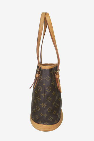 Louis Vuitton Monogram Petit Bucket Bag - Designer Handbags at The Find Luxury Resale - Vancouver, Canada