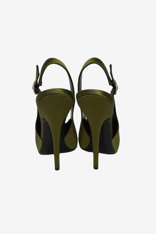 Saint Laurent Satin Pumps sz 39.5