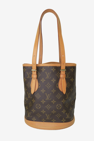 Louis Vuitton Monogram Petit Bucket Bag - Designer Handbags at The Find Luxury Resale - Vancouver, Canada