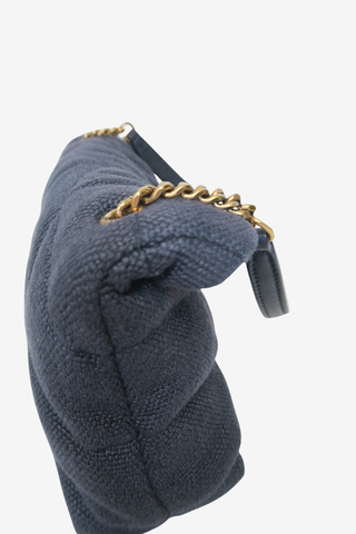 Saint Laurent Canvas Toy Monogram Puffer Bag - Designer handbags at The Find Luxury Resale - Vancouver, Canada