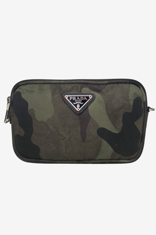 Prada Camo Small Crossbody Bag - Designer Handbags at The Find Luxury Resale - Vancouver, Canada