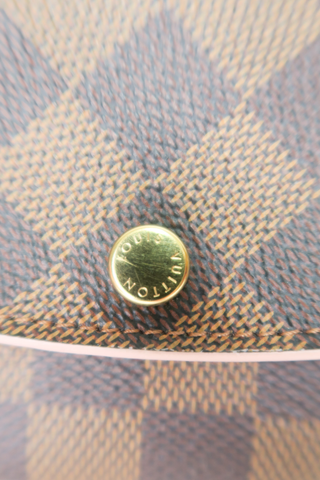 Louis Vuitton Damier Ebene Pattern Coated Canvas Caïssa Wallet - Designer Handbags at The Find Luxury Resale - Vancouver, Canada