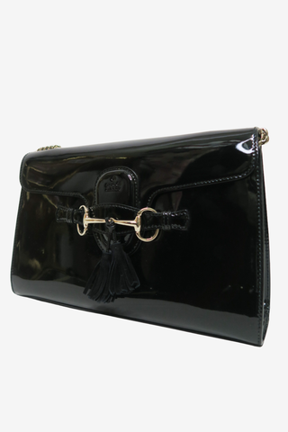 Gucci Patent Horsebit Emily Bag - Designer Totes at The Find Luxury Resale - Vancouver, Canada