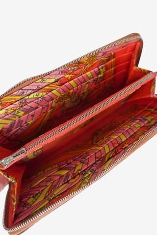 Hermes Silk'In Classique Long Wallet