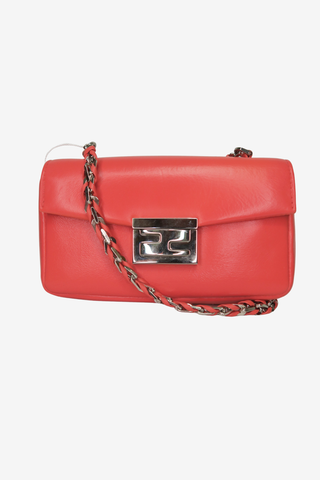 Fendi Corail Mini Be Baguette Shoulder Bag
