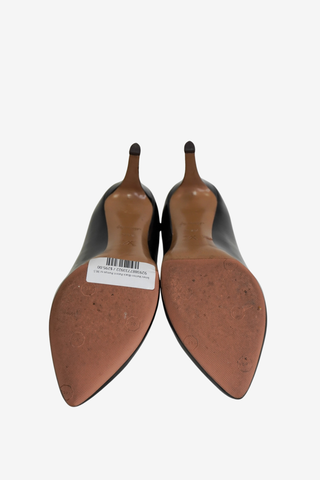 Louis Vuitton Black Patent Pumps sz 38.5 - Designer pumps at The Find Luxury Resale - Vancouver, Canada