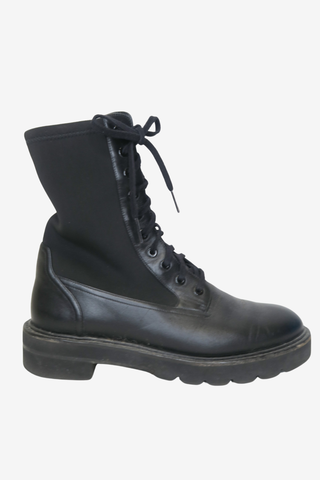 Stuart Weitzman Leather Boots sz 38 - Designer Flats at The Find Luxury Resale - Vancouver, Canada