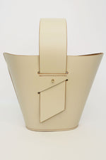 Carolina Santo Domingo Leather Amphora Shoulder Bag