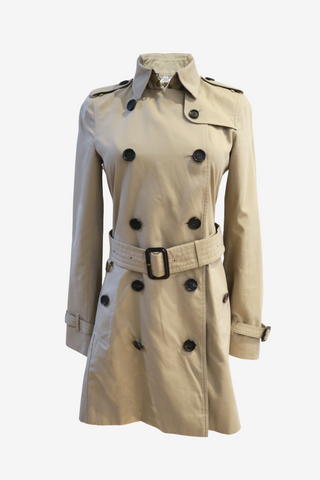 Burberry Black Trench Coat SZ 4 - Designer Jackets at The Find Luxury Resale - Vancouver, Canada