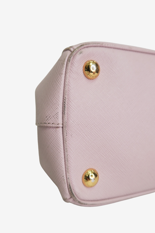 Prada Saffiano Leather Galleria Tote Pink - Designer Handbags at The Find Luxury Resale - Vancouver, Canada