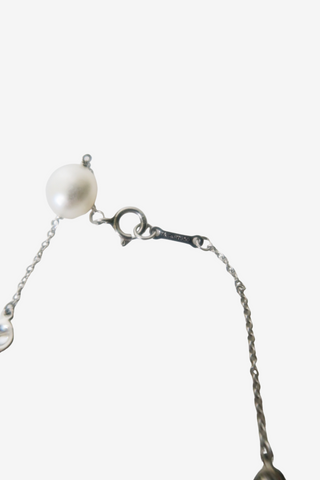 Tiffany & Co Paloma Picasso Pearl Diamond Platinum Bracelet - Designer Bracelets at The Find Luxury Resale - Vancouver, Canada