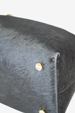 Toteme T-Lock Pony Hair Clutch