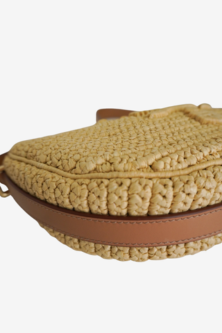 Prada Arque Crochet Shoulder Bag - Designer handbag at The Find Luxury Resale - Vancouver, Canada