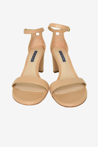 Stuart Weitzman Leather Sandals sz 37.5 - Designer sandals at The Find Luxury Resale - Vancouver, Canada