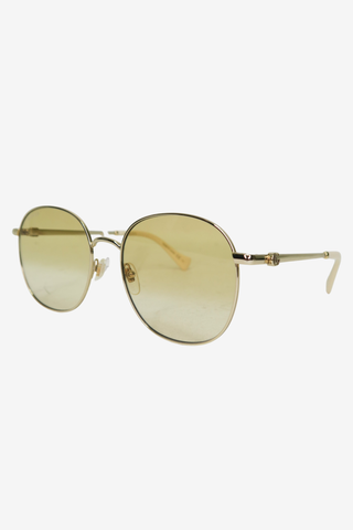 Gucci Yellow Sunglasses - Designer Sunglasses at The Find Luxury Resale - Vancouver, Canada